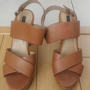 Taupe sandals